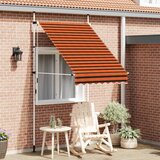 Tenda na ručno uvlačenje 150 cm narančasto-smeđa | shoptok.hr