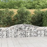  Lučne gabionske košare 3 kom 400x30x60/80 cm pocinčano željezo | shoptok.hr