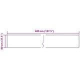  tekač Marsa, krem, 80×400 cm | Shoptok.si