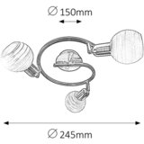 Rabalux Svjetiljka Aurel 6343 RABALUX | shoptok.hr