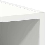 vidaXL Viseča omarica bela 20x29,5x60 cm inženirski les | Shoptok.si