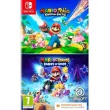 SWITCH Mario and Rabbids - Kingdom Battle and Spark of Hope (Code in a Box)