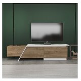 Hanah home tv polica zonas walnut white | ePonuda.com