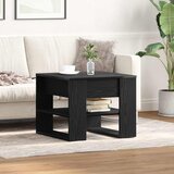  Kava Stol Crni hrast 55,5 x 55 x 45 cm Konstruirano drvo | shoptok.hr