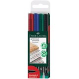 Marker PERMANENTNI 0,4MM MULTIMARK FABER CASTELL 152304/4BOJE | shoptok.hr