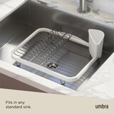 Umbra Bel jeklen odcejalnik posode 36x28 cm Sinkin – | Shoptok.si