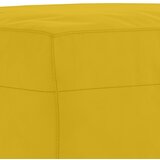  3-dijelni set sofa s jastucima žuti baršunasti | shoptok.hr