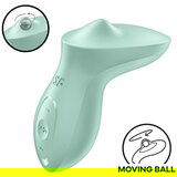 Satisfyer Exciterrr - Vrtljivi klitoralni vibrator s kroglicami (zelen) | Shoptok.si