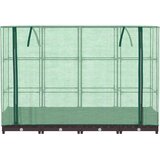  Povišena gredica s pokrovom za staklenik 160 x 40 x 123 cm | Eponuda.com
