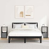  Noćni ormarić s ladicama 2 pcs Crni hrast 30,5 x 27 x 59,5 cm | Eponuda.com