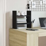  Organizator za pisalno mizo črn 38,5x17x39 cm inženirski les, (21413957) | Shoptok.si