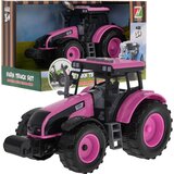 Pink Tractor With Sound Function | shoptok.hr