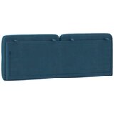  Jastuk za uzglavlje plavi 140 cm baršunasti | Eponuda.com