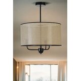Opviq petek abajurlu 3 Lü Sarkıt avize goldblack chandelier | Eponuda.com