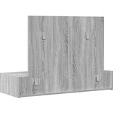  Zidni toaletni stol Siva Sonoma 100x40x70 cm | shoptok.hr