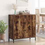  Kreveta Dimljeni hrast 79,5 x 33 x 82 cm Konstruirano drvo | shoptok.hr