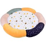  Mekana podloga za igru za bebe s 2 luka i 4 igračke, 80 cm | shoptok.hr