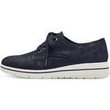 Tamaris Čevlji na vezalke mornarska | Shoptok.si