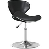 Furnova Barski stolček črno umetno usnje, (21949102) | Shoptok.si
