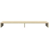  Stalak za monitor boja hrasta 100x27x10 cm konstruirano drvo | shoptok.hr