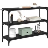 vidaXL Knjigovni omar Črni hrast 40 x 33 x 70.5 cm Konstruiran les | Shoptok.si