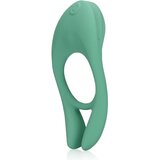 Loveline Ultra Soft Silicone Pointed Cock Ring Blue Grass u