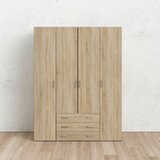MID.YOU OMARA ZA OBLAČILA, barve hrasta | Shoptok.si