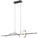 Lesnina XXXL VISEČA NIHALNA LED-SVETILKA TWIST 1500 lm 4000 K | Shoptok.si