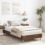  Okvir kreveta bez madraca smeđi hrast 100x200 cm | shoptok.hr
