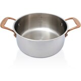 Metalac šerpa plitka 20 cm sa stakl.pok. Venera | ePonuda.com