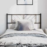  Metalno zamjensko uzglavlje crno 100 cm | shoptok.hr