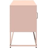  TV ormarić ružičasti 100,5x39x60,5 cm čelični Slike