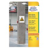 Avery Zweckform Papirne etikete s super močnim lepilom, 25,4 x 10 mm | Shoptok.si