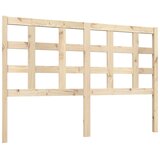  Uzglavlje za krevet 140,5 x 4 x 100 cm od masivne borovine | shoptok.hr