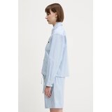 Carhartt WIP Prehodna jakna 'Nota' svetlo modra / črna / bela | Shoptok.si