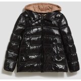 Marisse Short Quilted Black Jacket With A Hood | shoptok.hr