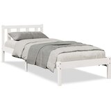 vidaXL Okvir kreveta bez madraca bijeli 90x210 cm masivna borovina | shoptok.hr