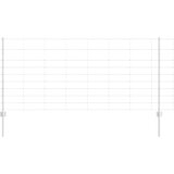 vidaXL Ograja in Stolp srebrna 1 x 50 m Jeklo, (5000096833) | Shoptok.si