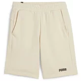 Puma Sportske hlače 'ESS+' crna / bijela / vuneno bijela