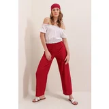 Bigdart 6543 Knitted Pants - Red