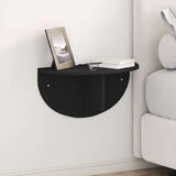  Polica na zidu Zidne Crna 38 x 19 x 19 cm Konstruirano drvo | shoptok.hr