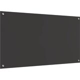  Kuhinjski zid Tamno siva 110 x 60 cm Staklo otporno na udarce | Eponuda.ba