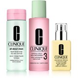 Clinique 3 Steps Skincare Systeme Oily Skin Types poklon set za masnu kožu | shoptok.hr