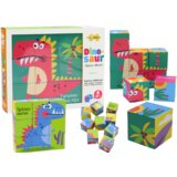 Educational Puzzle 6in1 Blocks Puzzle Cubes 6 Pictures Dinosaurs 9 El.  Educational Puzzle 6in1 Blocks Puzzle Cubes 6 Pictures Dinosaurs 9 El. Slike
