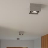 Nice Lamps siva stropna svetilka 14x14 cm postiga – | Shoptok.si
