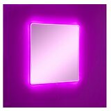Hanah home ogledalo sa led osvetljenjem square 30x30 cm pink | ePonuda.com