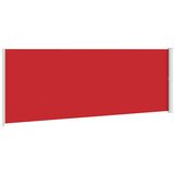  Uvlačiva bočna tenda za terasu 220 x 600 cm crvena | shoptok.hr