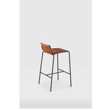 Marckeric Metalna barska stolica boja terakote (visine sjedala 65 cm) Emily – | shoptok.hr