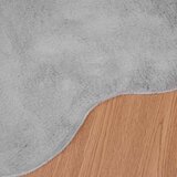  Faux Rabbit Fur Rug Olite Siva 50 x 80 cm Poliester | shoptok.hr