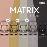 Zopa autosjedalica Matrix i-Size, Boss Grey | shoptok.hr